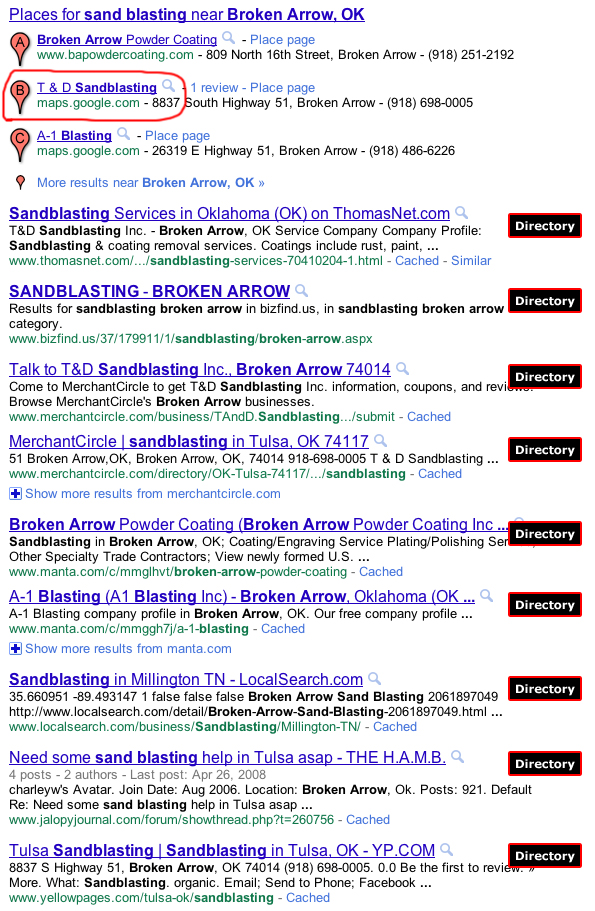 Broken Arrow Sandblasting